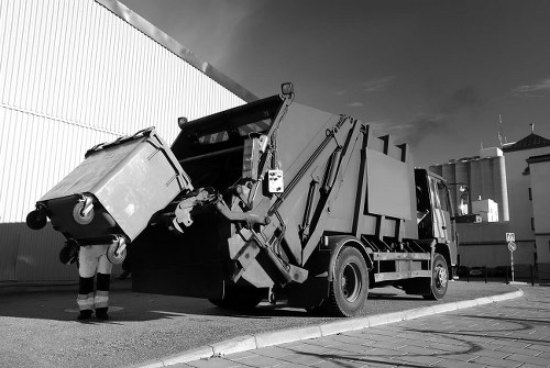 Commercial Waste West Ham team at work